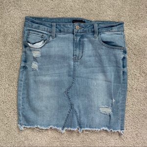 Celebrity Pink High-Waisted Jean Skirt